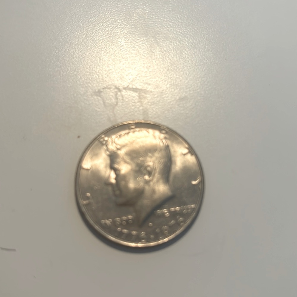 JFK 1776-1976 Half Dollar coin. Denver mint.